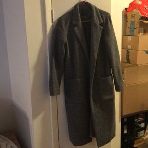 Forever 21 wool blend long coat